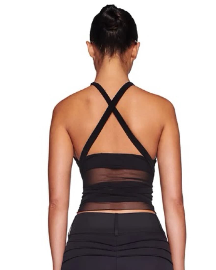 Black Sexy Multi-tie Top - Image 5