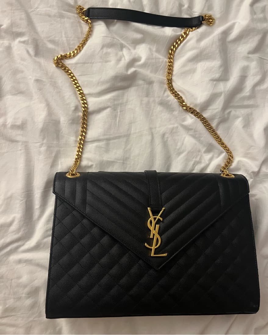 YSL Saint Laurent Envelope Purse - Image 3
