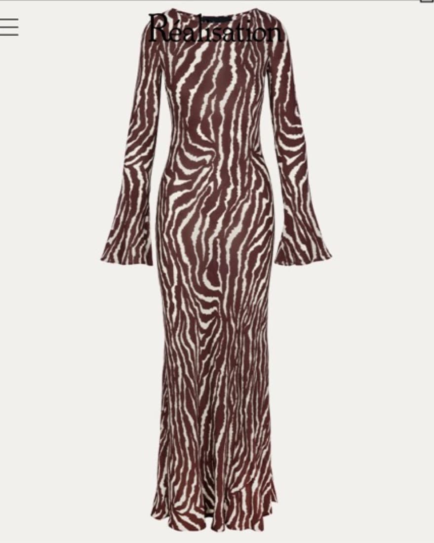 Rèalisation Par The Gia Dress In Animal - Image 1