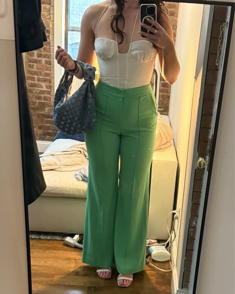 Green Alice & Olivia Pants  - Image 1