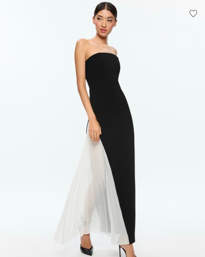 Alice & Olivia - Black and White Gown - Image 1