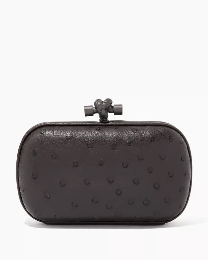 $4,130 Bottega Veneta Ostrich Knot Bag - Image 3