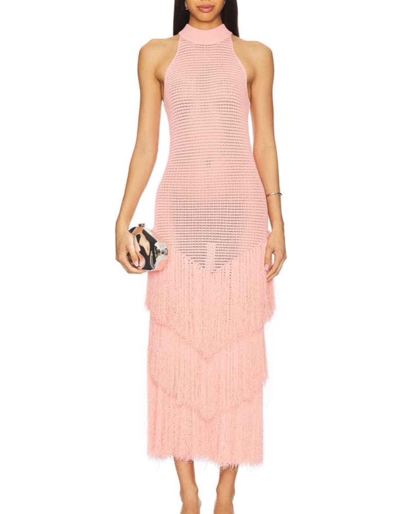 Devon Windsor True Dress In Peach - Image 1