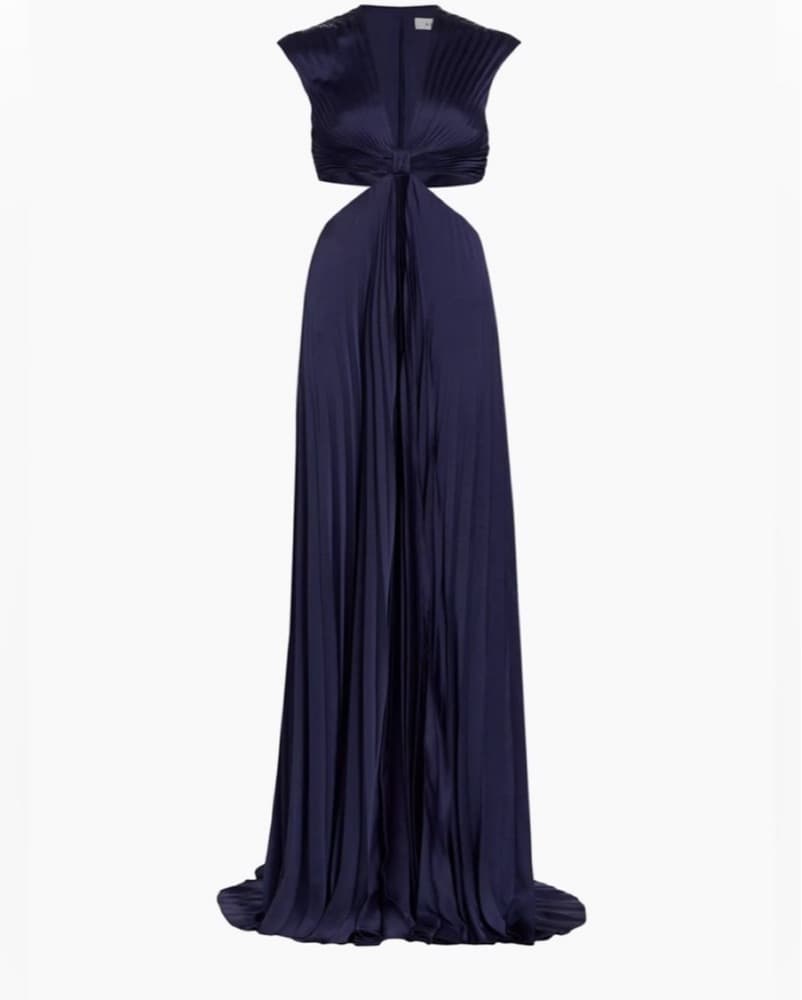 ALC Alejandra Pleated Cut-Out Gown - Image 3