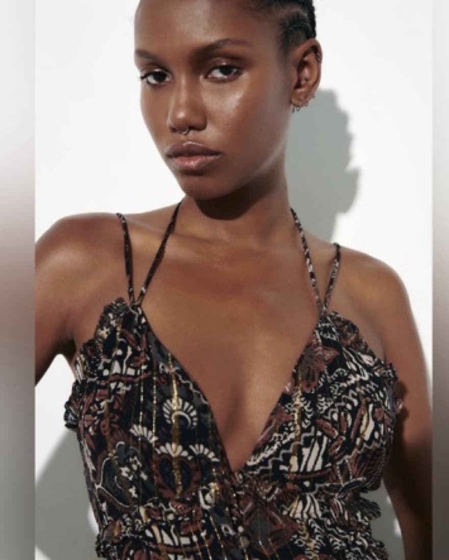 Zara Boho Midi dress - Image 2