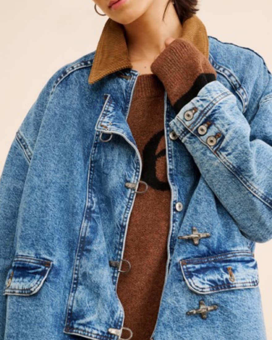 Denim Barn Jacket - Image 3
