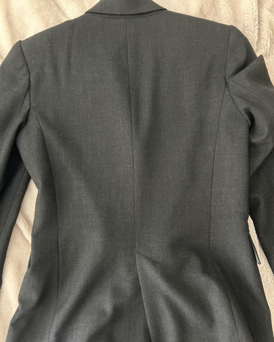 Black/Gray Zara Blazer - Image 2
