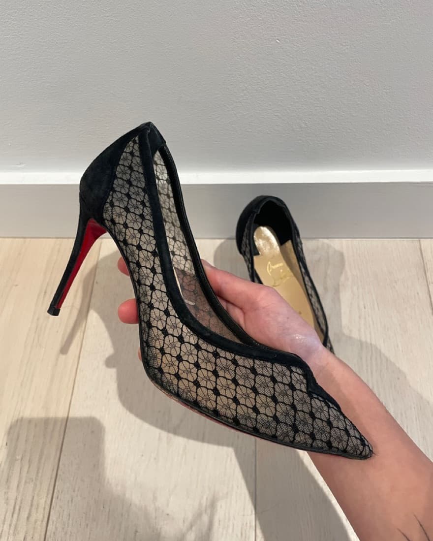 Christian louboutin Lace Pumps  - Image 3