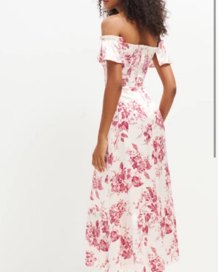 Reformation Sianna Silk Dress - Image 2