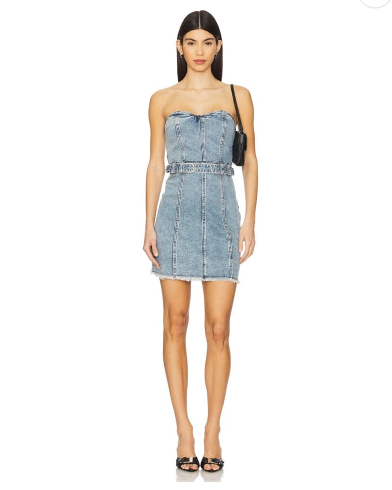 Revolve Jean Dress - Image 1