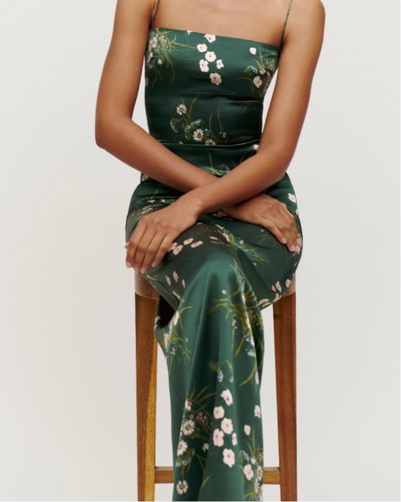 Reformation Frankie Dress In Buena - Image 2