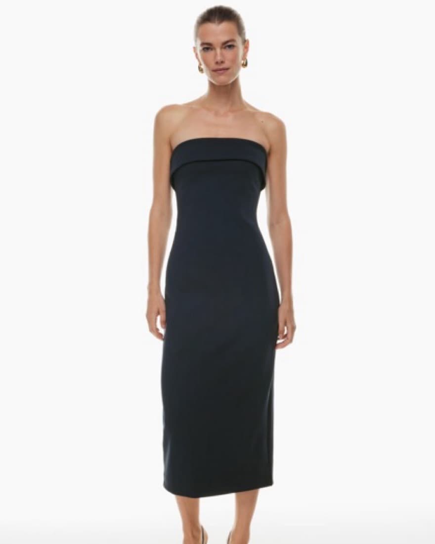 Aritzia Babaton Eyecatcher Navy Dress - Image 1