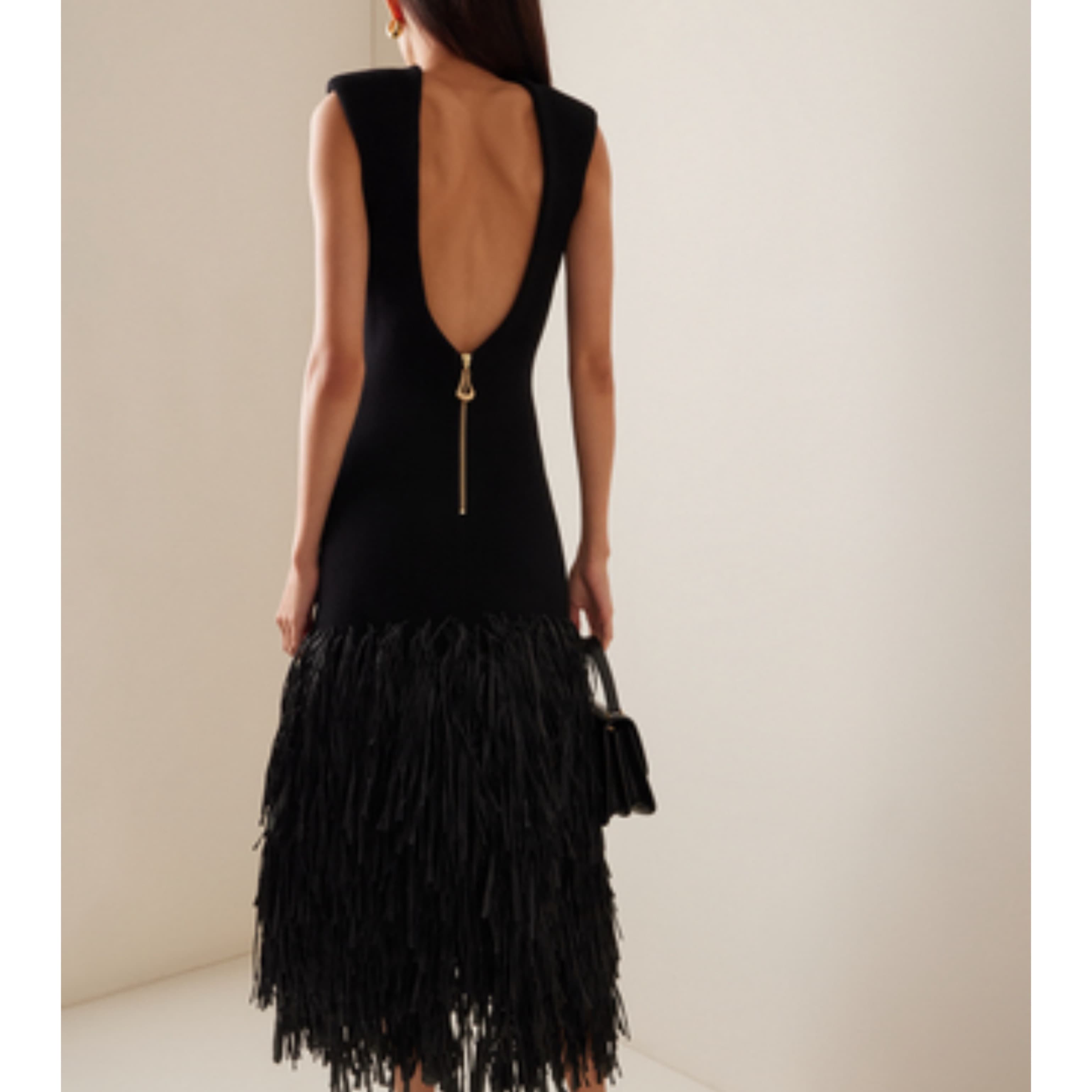 Aje Rafia Trim Dress - Image 2