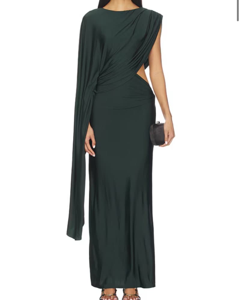 Eaves Green Gown Revolve  - Image 1