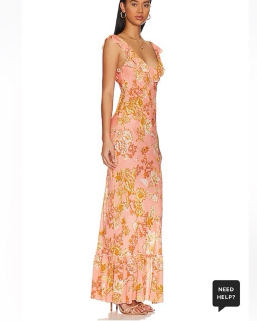 Free People Remind Me Maxi Dress Pink  - Image 1