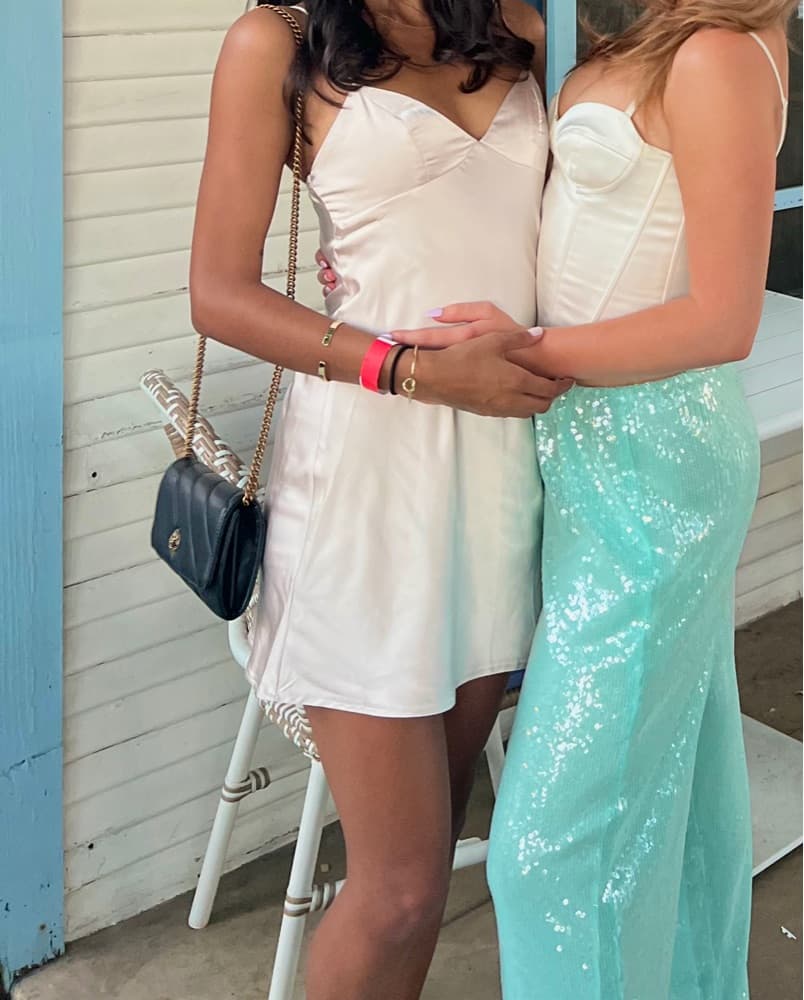 Mini Champagne Dress - Image 2