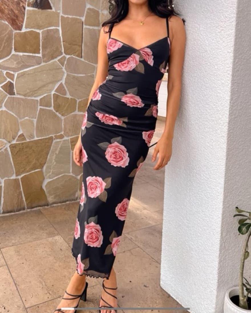More To Come Flower Dress - Image 2