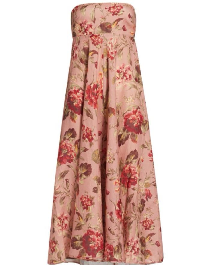 Zimmermann Cassia Bandeau Midi Dress - Image 3