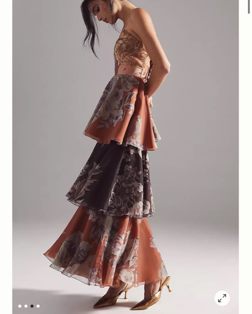 Anthropologie Formal/Black Tie Dress - Image 3