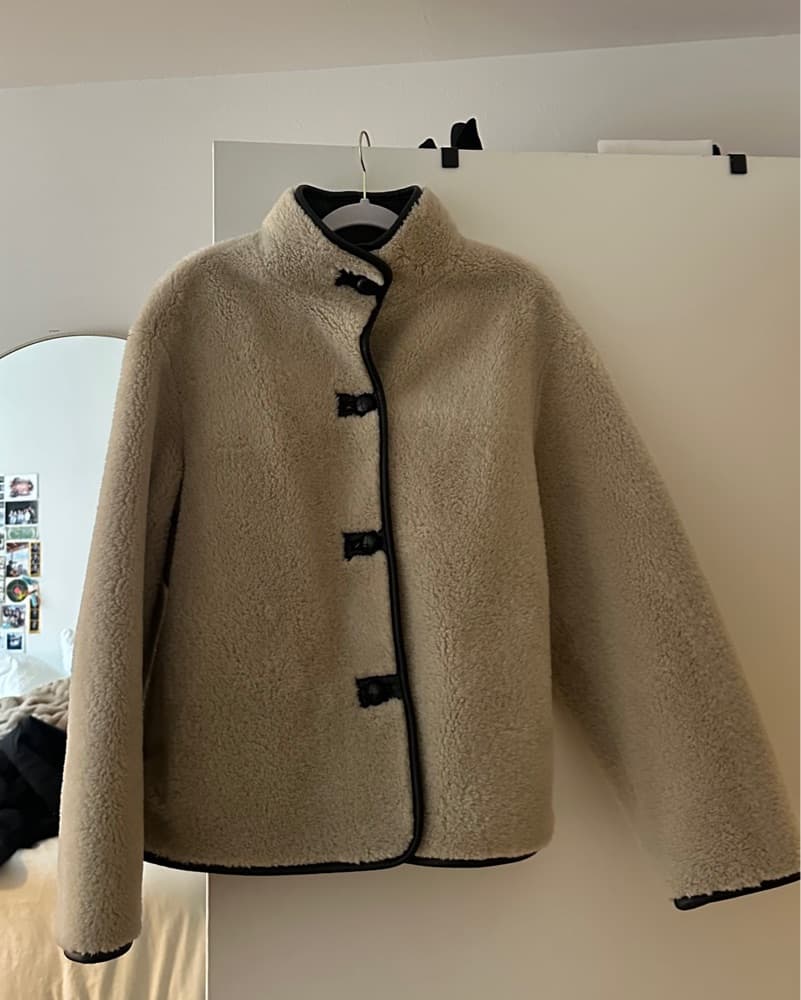 Mango Sherpa Jacket - Image 1