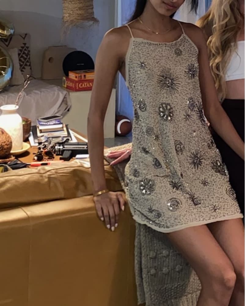 Sparkly Sequin Mini Dress Zara - Image 2