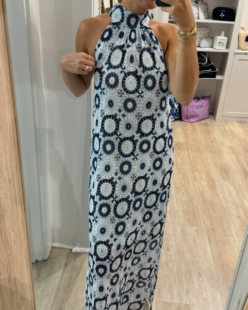 Cartolina Nantucket Crochet Maxi Dress - Image 2