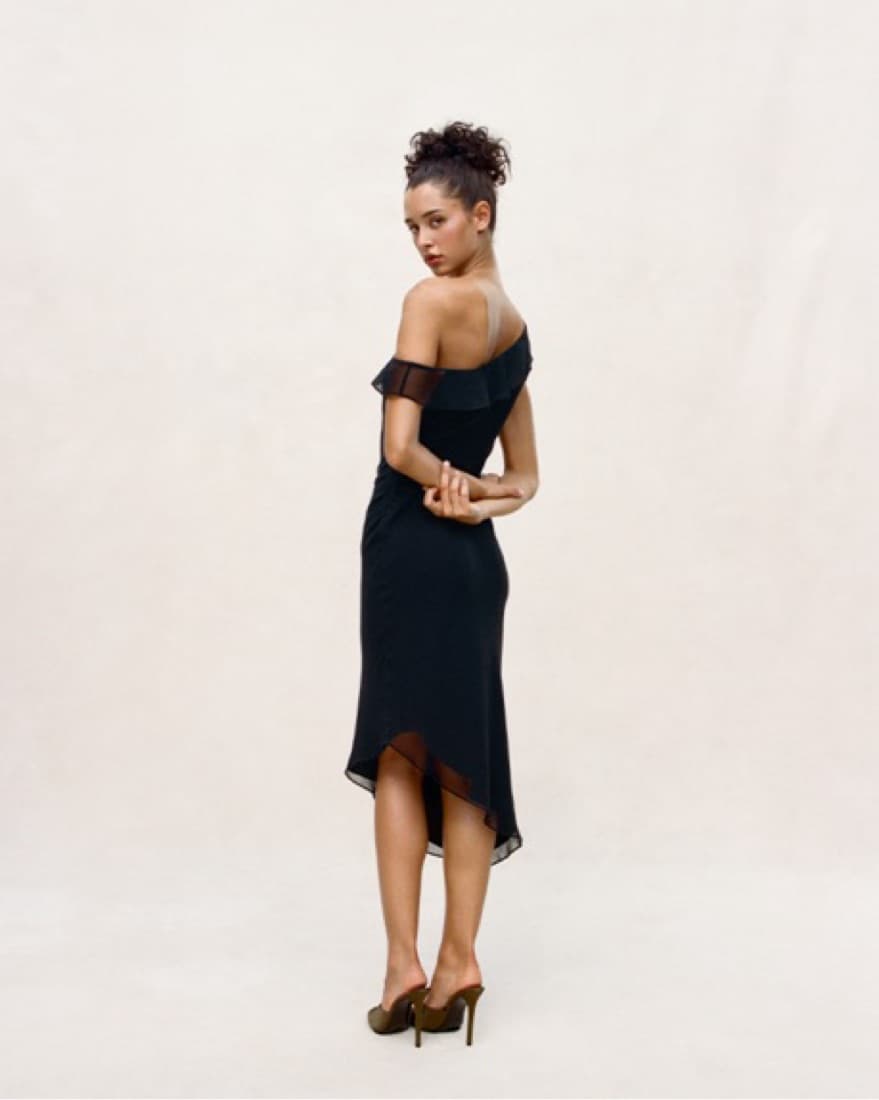 Réalisation One-Shoulder Black Dress - Image 4