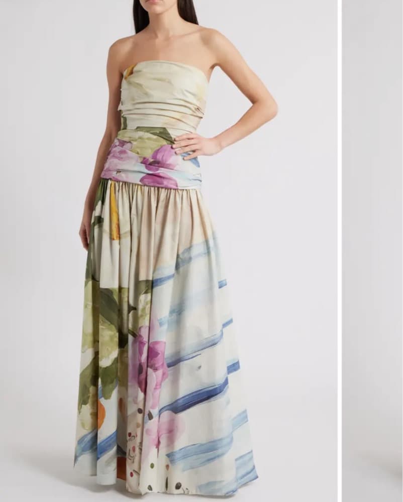 Acler - Nershal Print Maxi Dress - Image 1