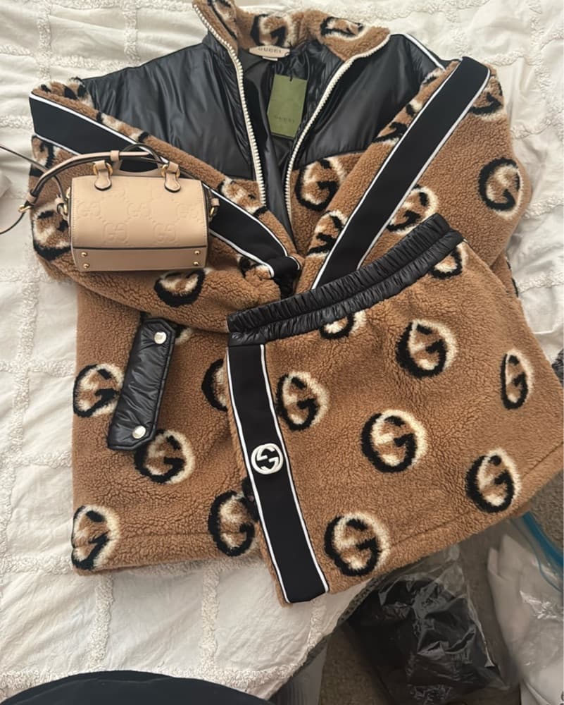 Gucci Teddy GG print Skirt  - Image 6