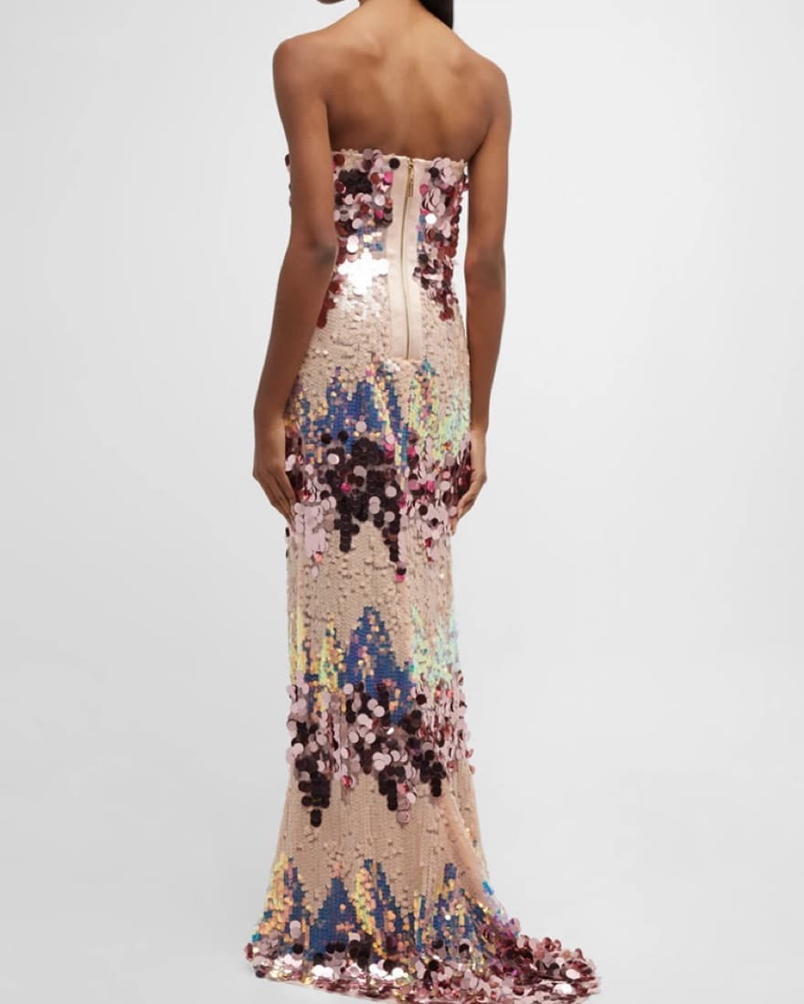 Bronx & Banco Maxi Sequin Dress - Image 2