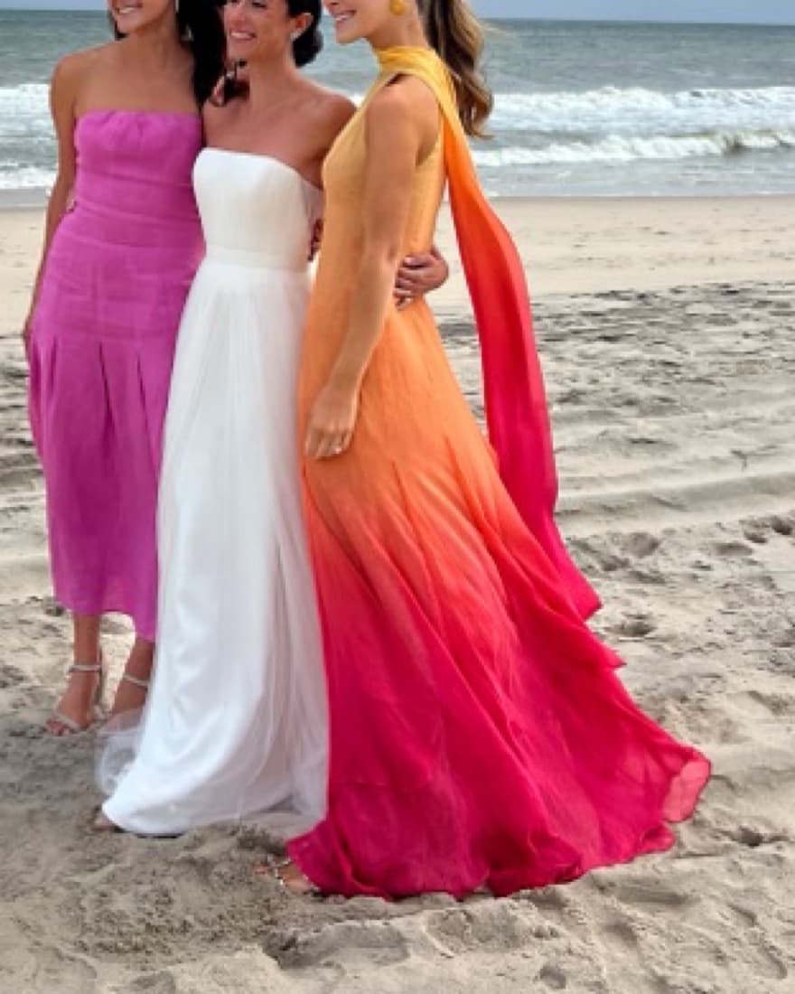 Francesca Miranda Ombre Silk Dress - Image 4
