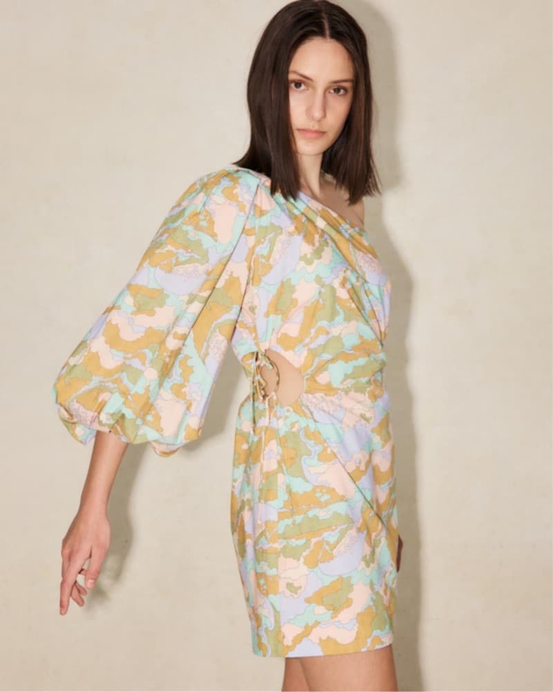 Vibrant Camo Shift Dress - Image 2