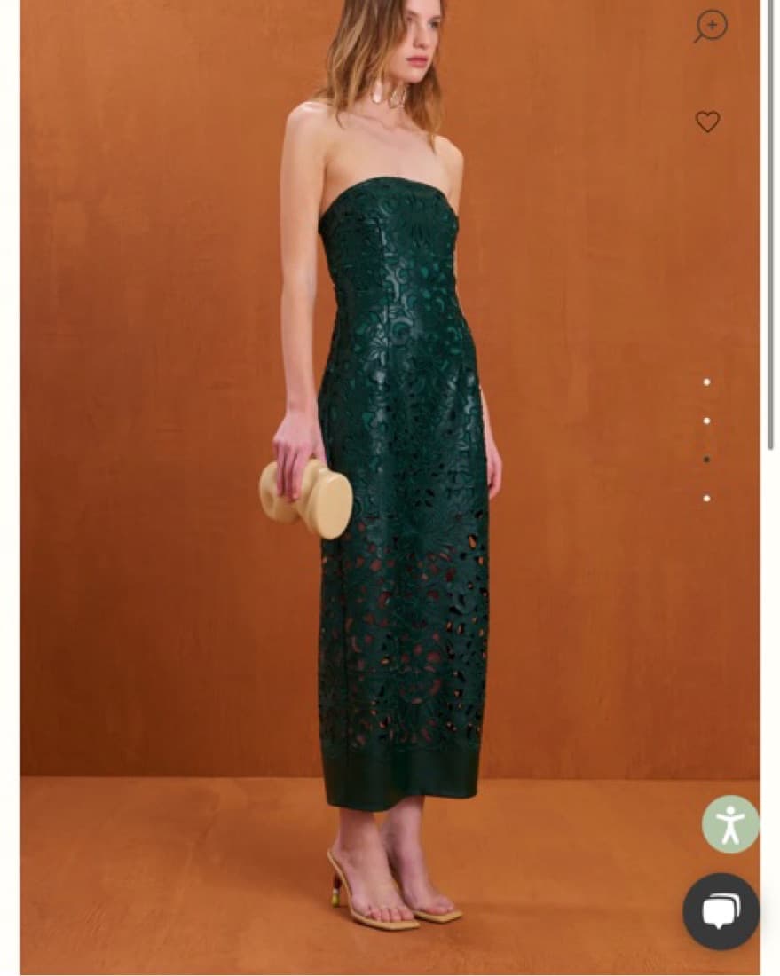 Cult gaia Green Raylene Dress - Image 2