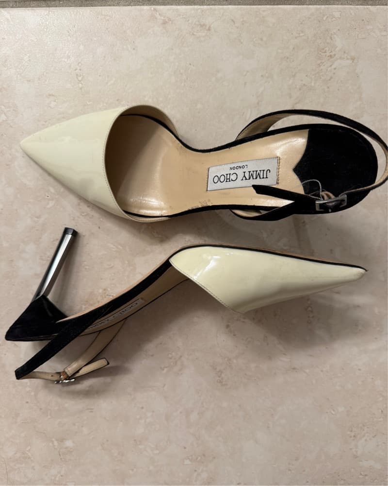 Jimmy Choo Patent Leather Pumps - Image 1