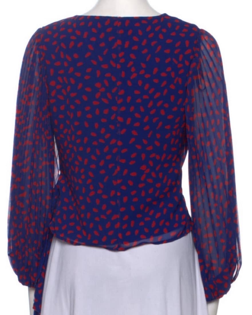 Self Portrait Top Shirt Blouse Sz 2 - Image 2