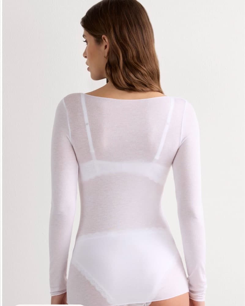 Intimissimi Long Sleeve Cashmere Top - Image 2