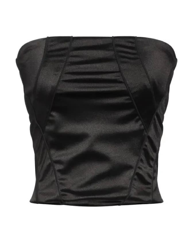 MM6 Maison Margiela Cropped Tube Top - Image 2