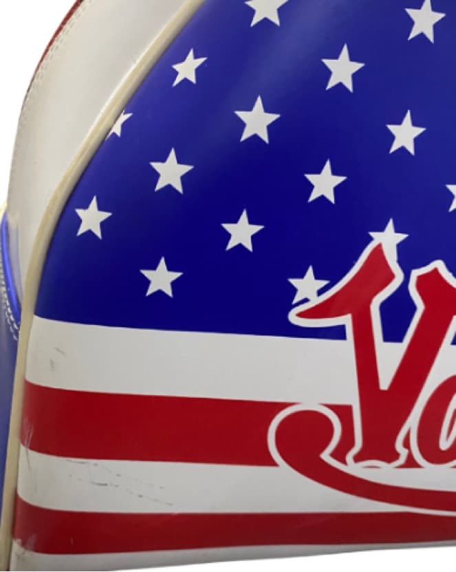 Von Dutch Flag Bowler Bag - Image 4