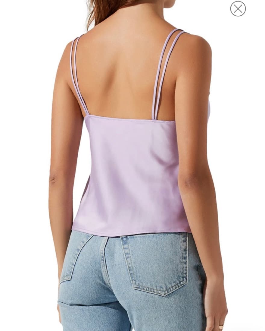 ASTR THE LABEL Satin Cami - Image 2