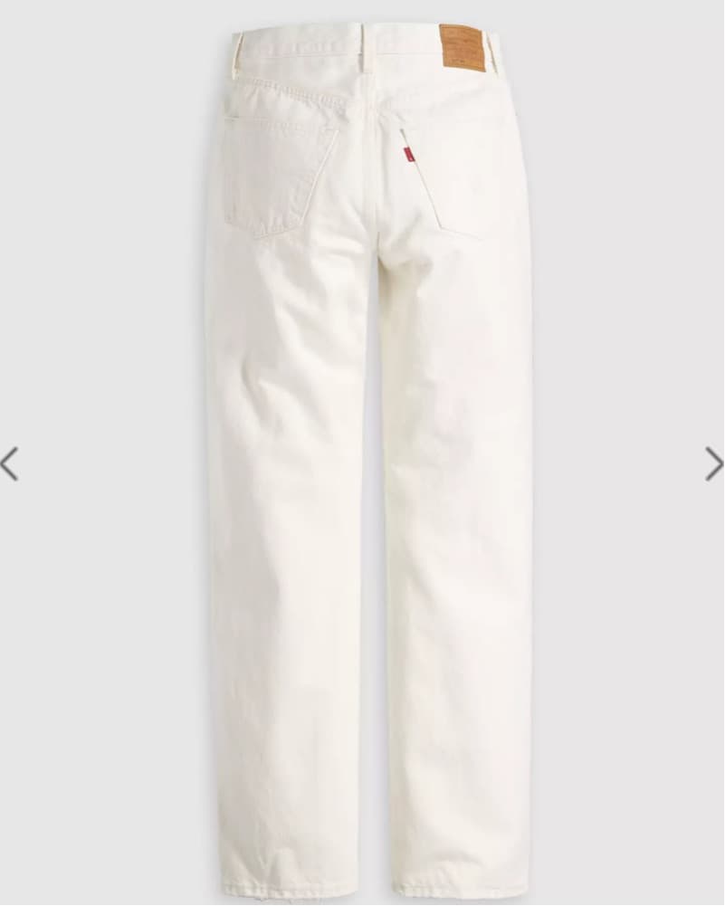 Levi’s 501 90s denim jeans in off white - Image 4