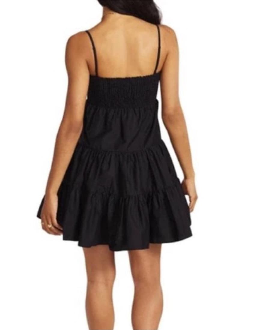 Revolve Mini Black Dress - Image 3