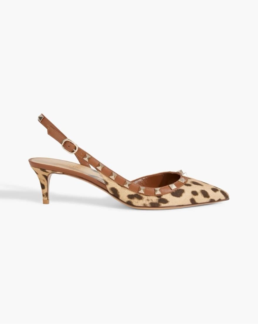 $1,000 Valentino Garavani Leopard Pumps - Image 1