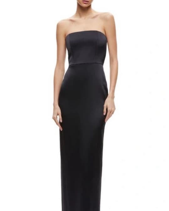 Alice And Olivia Black Tie Dress  - Image 3