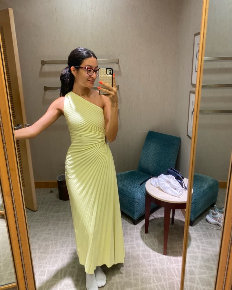 A.L.C. Delfina Dress in Canary - Image 4