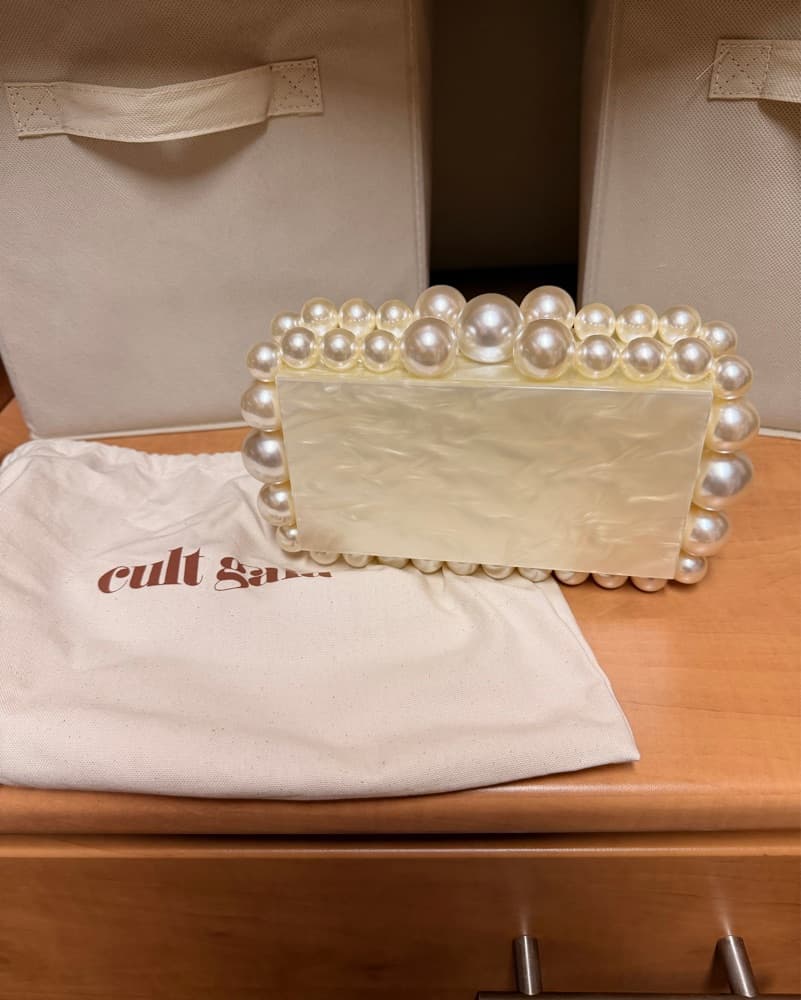 Cult Gaia Pearl Clutch  - Image 2