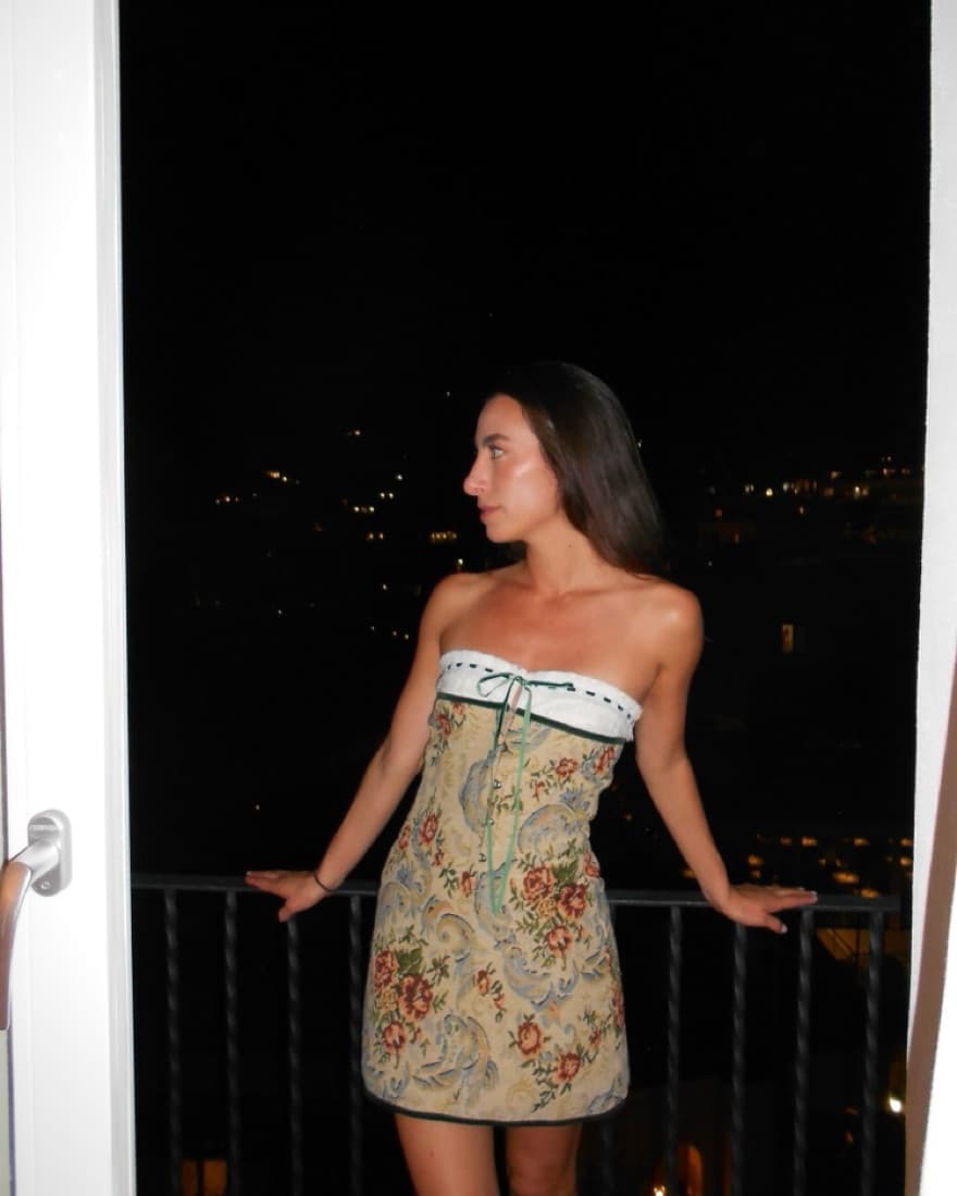 With Jean Sabrin Mini Dress  - Image 1