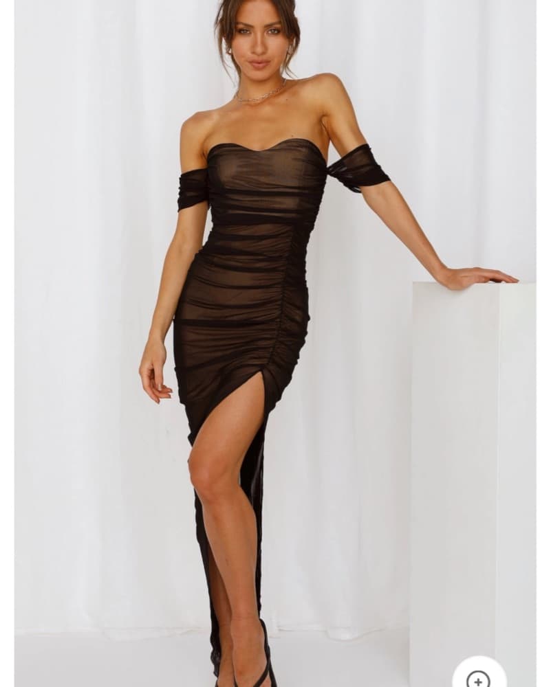 Hello Molly Jungle Queen Black Dress - Image 2