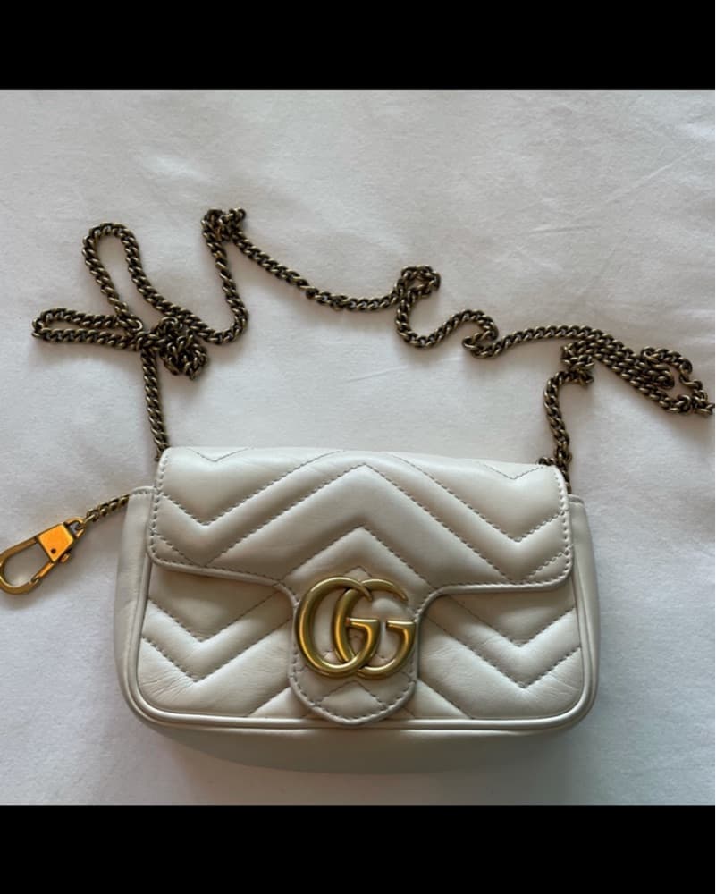 Gucci Quilted Leather Crossbody Bag - Image 3