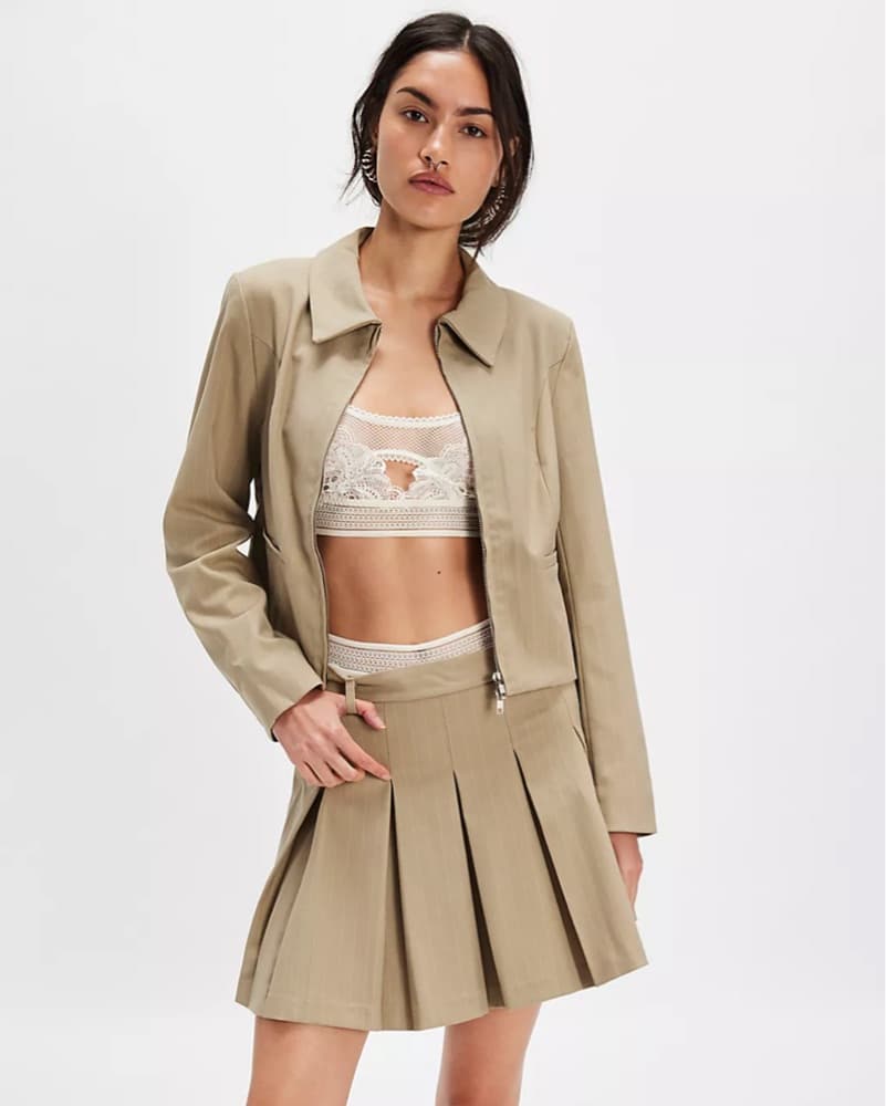 Beige/Nude Skirt Set - En Saison - Image 1