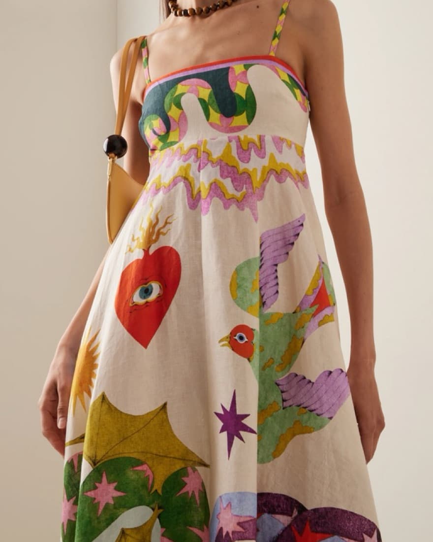 Alémais Seeker Linen Dress - Image 4